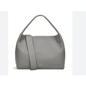 RADLEY Ivydale Road leather satchel medium crossbody bag - Gray